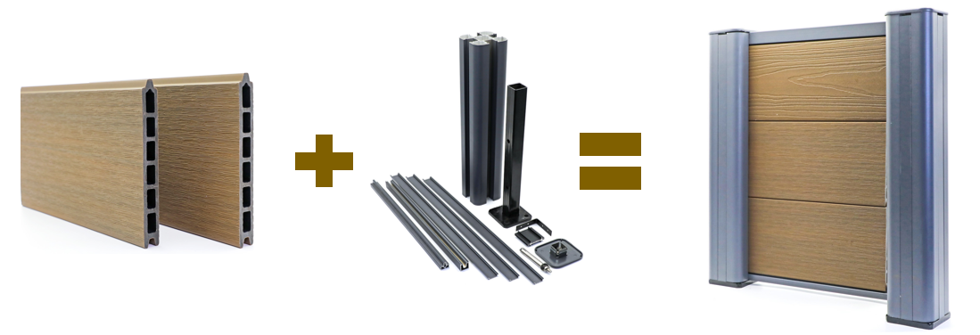 Är WPC bra för stängsel?