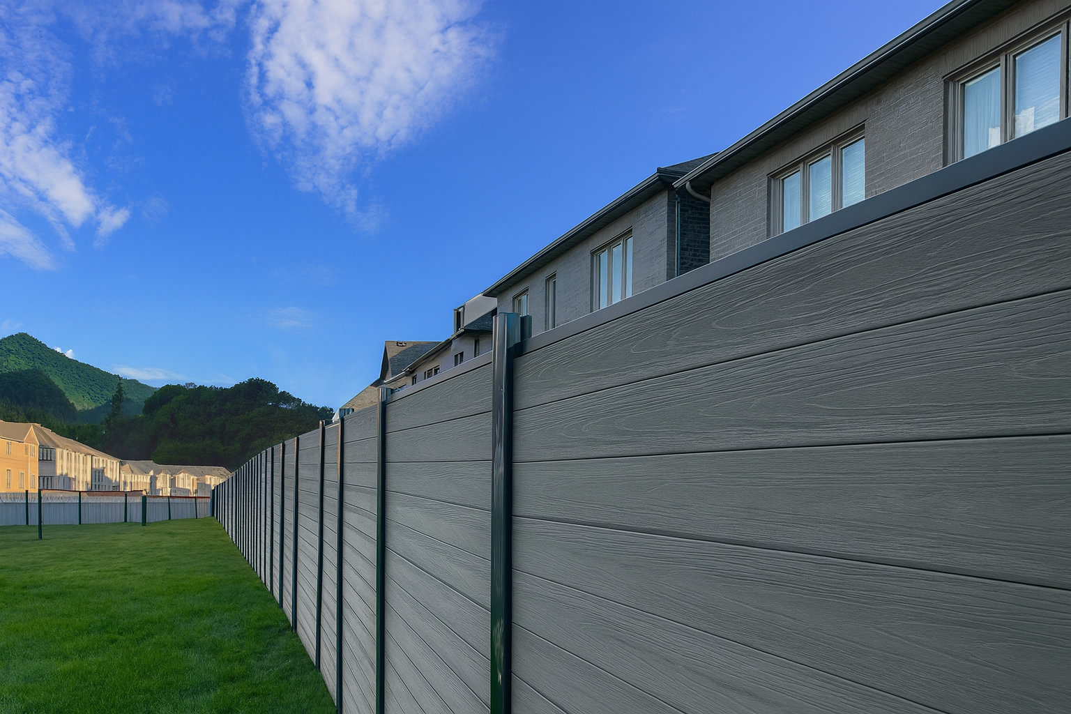 Vad är WPC-stängselpaneler gjorda av?